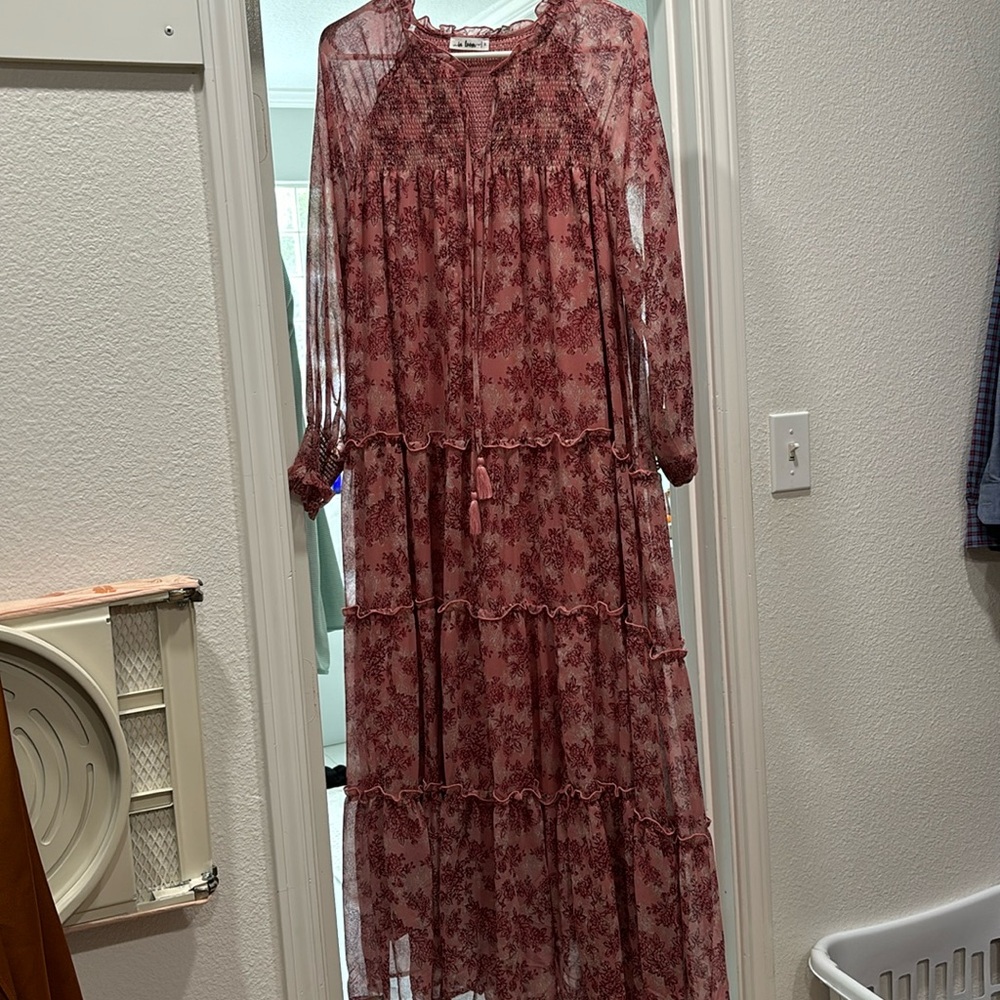 In loom size S fall dress